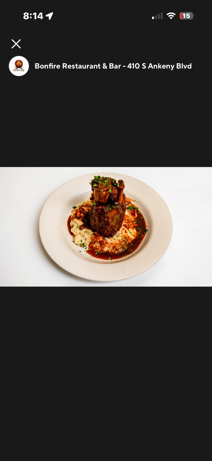 Pork Osso Buco