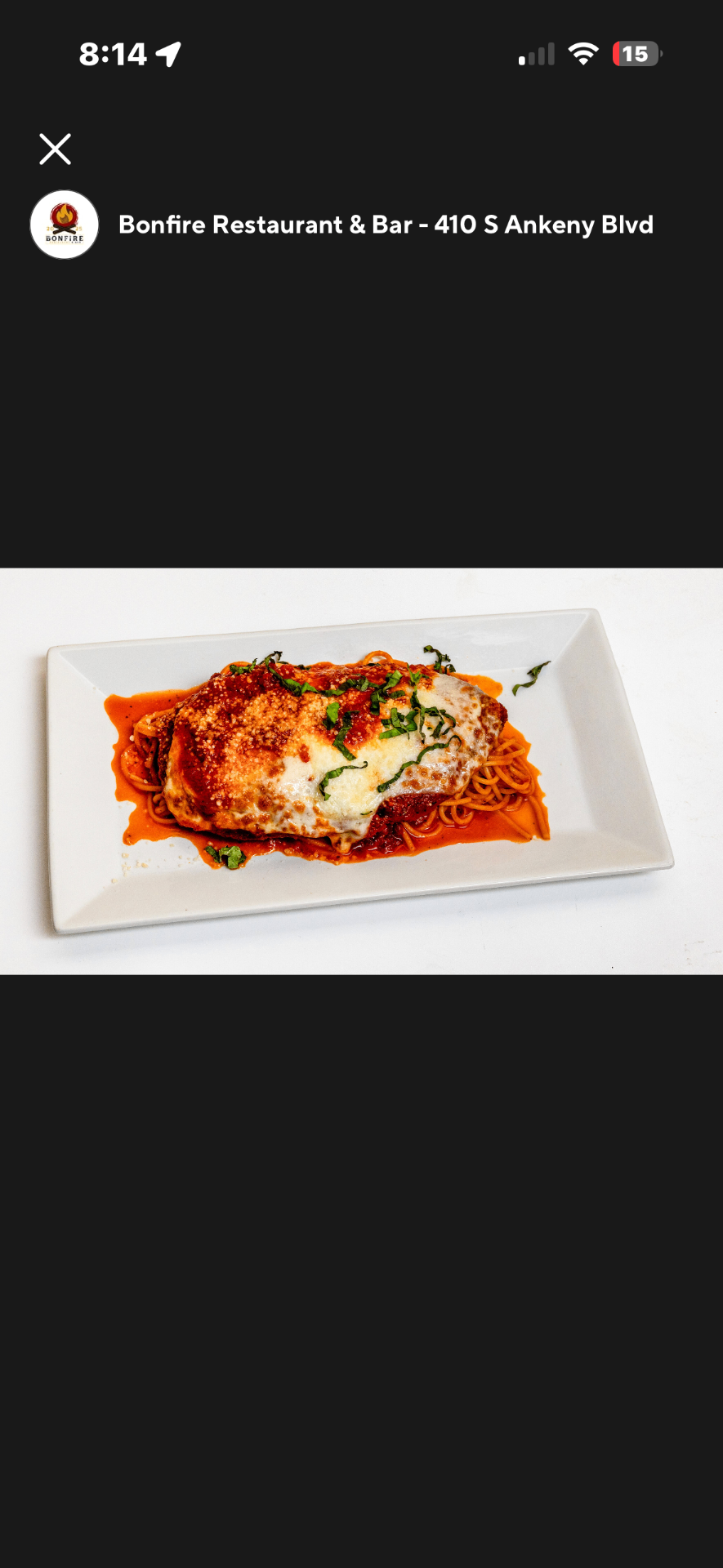Chicken Parmesan