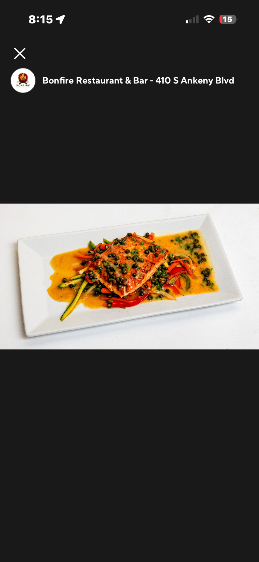 Salmon Piccata